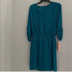 Gianni Bini Julie Dress Size Small Peacock